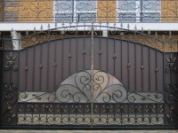 Металлические ворота